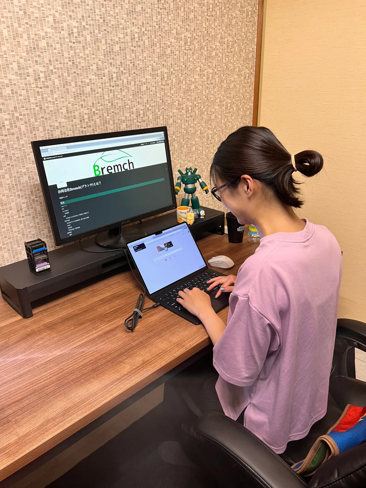 業務の様子